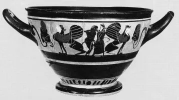 SKYPHOS (ATHENIAN, BLACK-FIGURE)