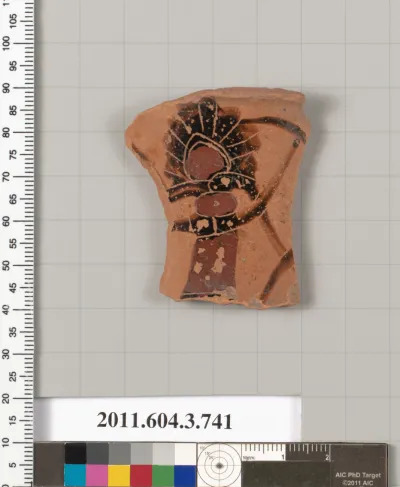Terracotta fragment of a neck-amphora (jar)