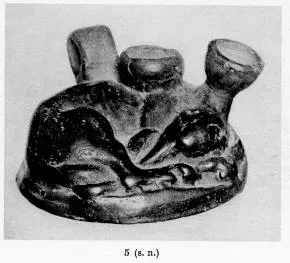 FIGURE VASE (SOUTH ITALIAN, CAMPANIAN, BLACK GLAZE)