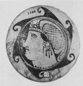 PLATE (ETRUSCAN, RED-FIGURE)