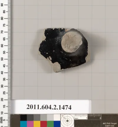 Terracotta fragment of a skyphos (deep drinking cup)?