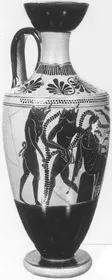 LEKYTHOS (ATHENIAN, BLACK-FIGURE)