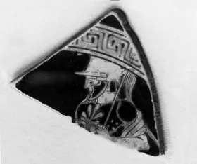 CUP, FRAGMENT (ATHENIAN, RED-FIGURE)