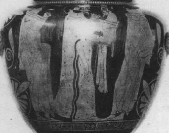 STAMNOS (ATHENIAN, RED-FIGURE)