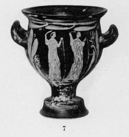 KRATER, BELL (SOUTH ITALIAN, BLACK GLAZE)