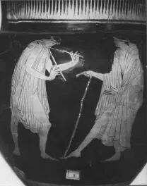 KRATER, COLUMN (ATHENIAN, RED-FIGURE)