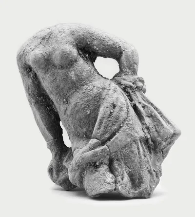Fragment of Aphrodite Leaning Against a Pillar