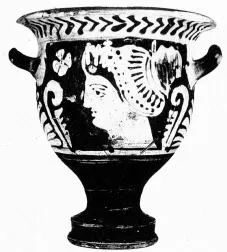 KRATER, BELL (SOUTH ITALIAN, APULIAN, RED-FIGURE)