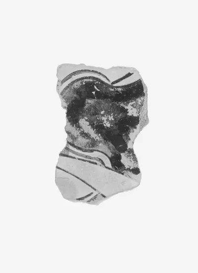 Attic (or Etruscan?) Red-Figure Kylix Fragment