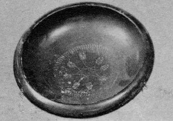 DISH (ATHENIAN, BLACK GLAZE)