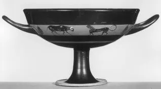 CUP, LITTLE MASTER BAND (ATHENIAN, BLACK-FIGURE)
