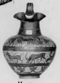 OINOCHOE (ITALO-CORINTHIAN, BLACK-FIGURE)