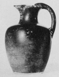 OINOCHOE (ATHENIAN, BLACK GLAZE)