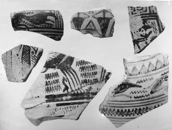 FRAGMENTS (ATHENIAN GEOMETRIC, SILHOUETTE)