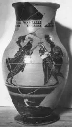 OLPE (ATHENIAN, BLACK-FIGURE)