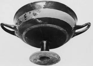 CUP, LITTLE MASTER BAND (ATHENIAN, BLACK-FIGURE)