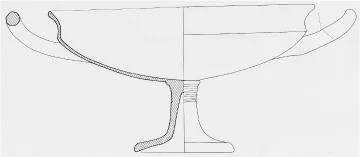 CUP DROOP (ATHENIAN, BLACK-FIGURE)