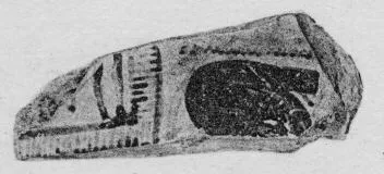 KRATER, FRAGMENT (ATHENIAN GEOMETRIC, SILHOUETTE)