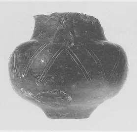 AMPHORA, BELLY (ETRUSCAN, BUCCHERO)