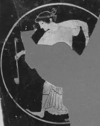 CUP A, FRAGMENTS (ATHENIAN, RED-FIGURE)