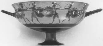 CUP, SIANA (ATHENIAN, BLACK-FIGURE)