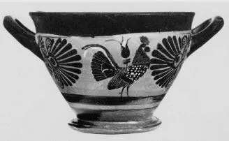 SKYPHOS (ATHENIAN, BLACK-FIGURE)