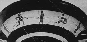CUP, LITTLE MASTER BAND (ATHENIAN, BLACK-FIGURE)