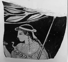 CHOUS, FRAGMENT (ATHENIAN, RED-FIGURE)