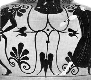 AMPHORA, NECK (ATHENIAN, BLACK-FIGURE)