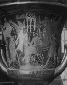 KRATER, CALYX (ATHENIAN, RED-FIGURE)