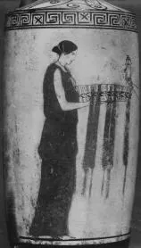 LEKYTHOS (ATHENIAN, RED-FIGURE)