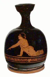 LEKYTHOS, SQUAT (ATHENIAN, RED-FIGURE)