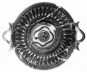 PLATE (ATHENIAN GEOMETRIC)