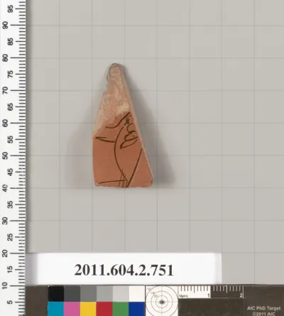 Terracotta fragment of a calyx-krater (bowl for mixing wine and water)