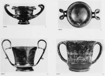 VARIOUS (ATHENIAN, BLACK GLAZE)