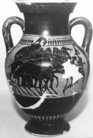 AMPHORA, BELLY, TYPE B (ATHENIAN, BLACK-FIGURE)