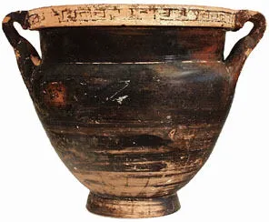 KRATER, COLUMN (LACONIAN)
