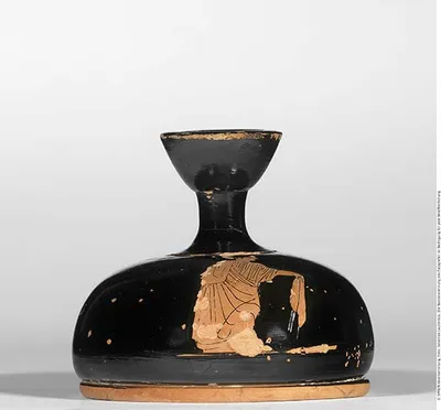 Attisch rotfigurige Bauchlekythos