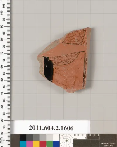 Terracotta fragment of a bell-krater (bowl for mixing wine and water)