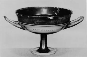 CUP, LITTLE MASTER BAND (ATHENIAN, BLACK-FIGURE)