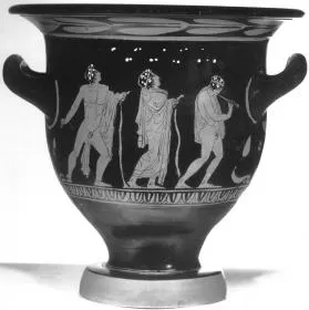 KRATER, BELL (ATHENIAN, RED-FIGURE)