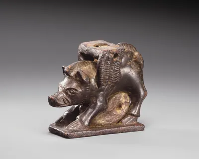 Statuette of a Winged Boar