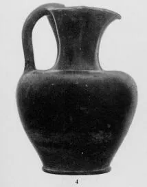 OINOCHOE (CALENIAN, BLACK GLAZE)