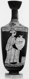 LEKYTHOS (ATHENIAN, RED-FIGURE)