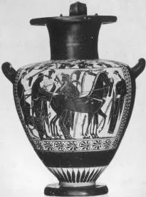 HYDRIA (ATHENIAN, BLACK-FIGURE)