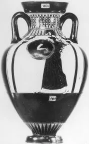 PSEUDO-PANATHENAIC AMPHORA (ATHENIAN, BLACK-FIGURE)