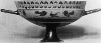 CUP, SIANA (ATHENIAN, BLACK-FIGURE)