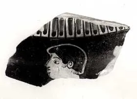 KRATER, COLUMN, FRAGMENT (ATHENIAN, RED-FIGURE)