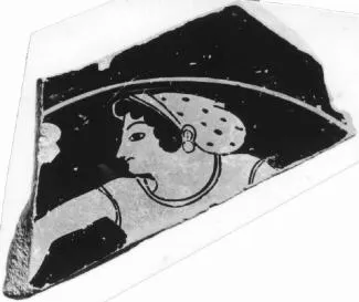 CUP, FRAGMENT (ATHENIAN, RED-FIGURE)