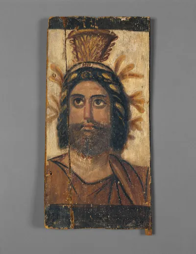 Panel with Painted Image of Serapis